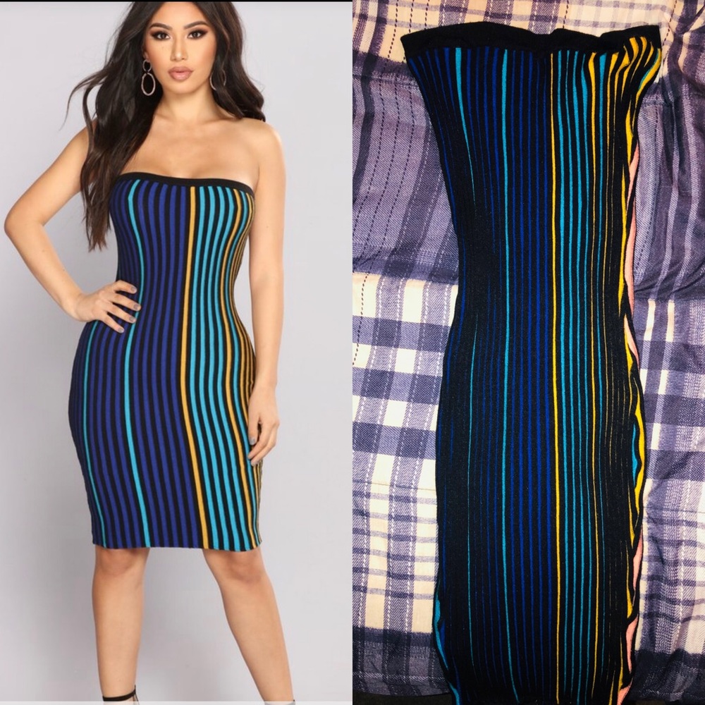 Vespers Mini Dress- Multicolor